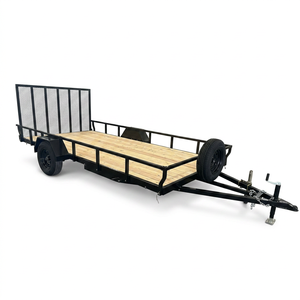 Remolque todoterreno de aluminio para desierto, con elevación hidráulica, para transporte de UTV / Remolque utilitario - Product Image 1