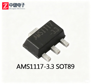 <span class=keywords><strong>AMS117</strong></span> 3.3 5.0 Integrierter Schaltkreis IC-Chip Original Fabrikversorgung Elektronische Komponenten SMT-Verpackung SOT-89/SOT-223 - Product Image 1