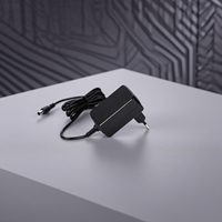 Adaptateur d'alimentation à découpage 12V 2A 24W avec prise DC en matériau PC, certifié CE FCC, pour caméra et bande lumineuse LED