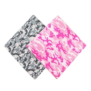 Bandana Mimetica OEM DYland per Uomo, 100% <span class=keywords><strong>Cotone</strong></span>, Quadrata 22x22 Pollici, Stile Europeo e Americano Personalizzato, Multifunzionale - Product Image 2