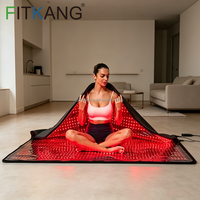 Couverture de luminothérapie infrarouge intégrale Fitkang OEM personnalisée à 3 puces 660nm 850nm avec fonction pulsée