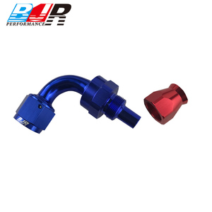 Raccords et embouts de tuyaux en aluminium PTFE BJR Performance 90 degrés AN3 AN6 AN8 AN10 noir rouge bleu - Product Image 6