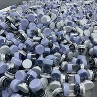 Bahan Baku Kosmetik GHK-CU Kolagen Peptida Vitamin Bubuk Biru 50mg/100mg Kemurnian 99% Kualitas Kosmetik Kemasan Botol