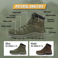 Usine Hanagal OBM ODM Bottes de combat du désert olive tactiques personnalisées pour femmes Chaussures de combat pour femmes pour hommes