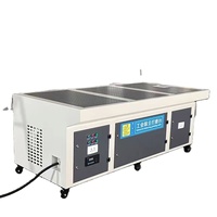 Mesa de Lijado con Sistema de Extracción de Polvo, Filtración del 99.9%, Limpieza por Pulso de Aire