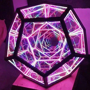 家の装飾のための無限の12面体クリエイティブアートナイトライトカラフルな<span class=keywords><strong>LED</strong></span>ナイトランプ - Product Image 4