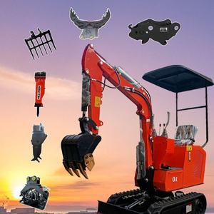 Гидравлический захват для бревен и камней с поворотным механизмом, производство OEM, для экскаваторов 1.5-50 т, высокоэффективный двигатель - Product Image 6