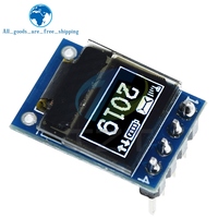 Módulo LCD de pantalla OLED blanca de 0,42 "y 0,42 pulgadas, pantalla serie 72X40, interfaz I2C IIC/SPI de Color blanco SSD1306 72*40 para Arduino