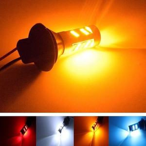 Feux de signalisation LED bicolores T20 7440 et feux de jour 20W 12V 1156 2835 42SMD - Product Image 3