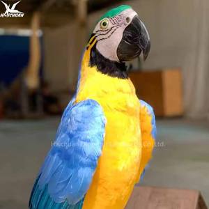 Pappagallo animato Animatronic animale a grandezza naturale del parco a tema personalizzato per la vendita - Product Image 5