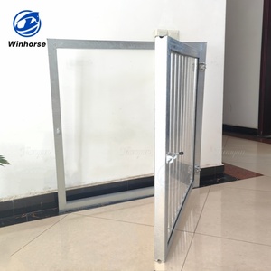 Jendela gudang kuda tahan lama dengan kisi ventilasi baja galvanis celup panas tahan cuaca untuk performa tinggi desain stabil kuda - Product Image 3