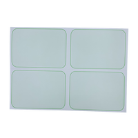 Garantie de qualité, étiquettes de code-barres multifonctions pré-imprimées avec logo personnalisé, découpe sur mesure, format lettre, adhésif permanent, encre multicolore