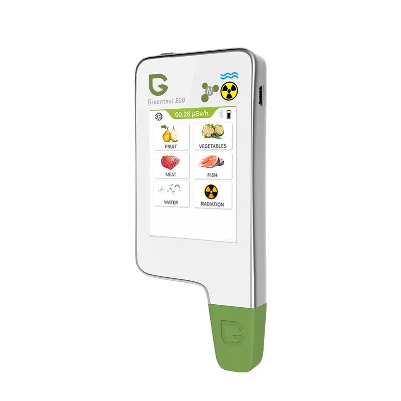 Greentest ECO6FT Légumes, fruits, viande, poisson, qualité de l'eau, rayonnement Nitrate Residue Food Environmental Safety Tester