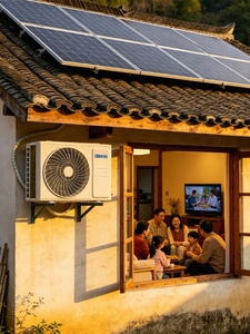 Aire Acondicionado Solar Híbrido ACDC Deye DGWG2-ACDC-12K de 12000 BTU, Inverter T1, de Pared, Ahorro de Energía, Cobertura de 15x25 - Product Image 5