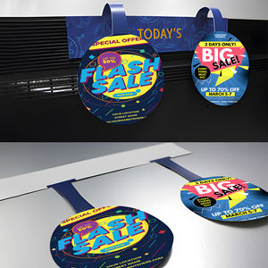 Disponible destaque con estilo usando Wobblers de estante personalizados - Product Image 4