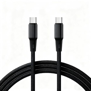 Câble adaptateur USB C PD65W, charge super rapide 3A, câble de données USB en nylon tressé en alliage d'aluminium, charge rapide type C - Product Image 2