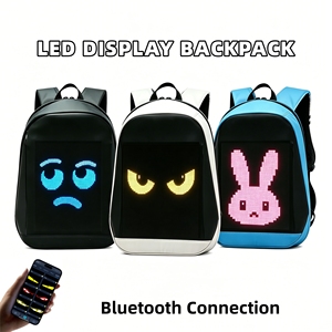 APP Mobile Phone Programmable Full Color Display <b>Backpack</b> Digital LED Bag LED Screen <b>Backpack</b> - Product Image 6
