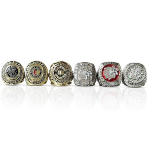 <span class=keywords><strong>NHL</strong></span> 1934 1938 1961 2010 2013 2015 <span class=keywords><strong>Chicago</strong></span> Black Hawks Hockey Championship Rings - Product Image 1
