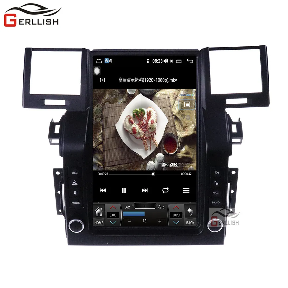 12.1inch tesla style android multimedia car radio dvd player for Land Rover Range Rover Sport 2005-2009 with gps navigation