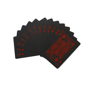 Échantillons gratuits, cartes à jouer personnalisées d'usine, Logo de Poker imprimé, carte en papier d'art Standard de haute qualité pour jeux pour adultes rose - Product Image 6