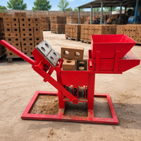 Nouvelle machine populaire manuelle pour la fabrication de briques en argile rouge / Prix de la machine à briques en argile au Kenya