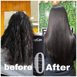 Traitement lissant 2-en-1 à la kératine et au collagène brésilien pour cheveux bouclés, frisés et ondulés, formule nourrissante pour des cheveux lisses et soyeux - Product Image 6