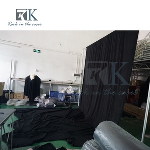 Quick install Pipe Kit and <b>Drape</b> Aluminum Standing <b>Curtain</b> System Wedding Backdrop Trade Show - Product Image 6