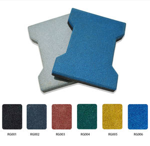 Garden Walkway Playground Horse Racetrack /Interlocking Dog Bone Suelo de goma - Product Image 2