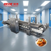 Ligne de production de transformation des pommes de terre, ligne de friture de chips, système de friteuse continue haute capacité