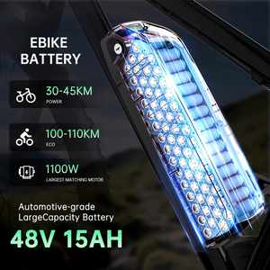 แบตเตอรี่ลิเธียมไอออนสำหรับจักรยานไฟฟ้า US Stock 48V 15Ah พร้อมเซลล์ LG5000mAh, ระบบจัดการแบตเตอรี่ 30A และพอร์ต XT60 สำหรับมอเตอร์ 250-1000W - Product Image 3
