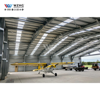 Puertas de Hangar de Acero Prefabricadas, Puertas Corredizas de Gran Escala para Garajes para un Fácil Acceso de Aviones