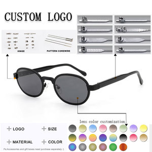 Lunettes de soleil ovales élégantes à monture intégrale pour femmes, protection UV400, style décontracté, mode adulte - Product Image 2
