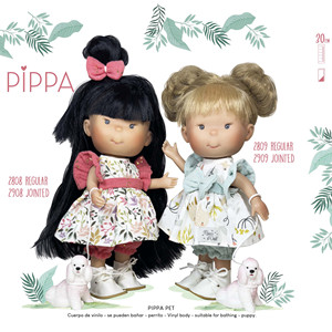 PIPPA PET Juguetes de baño de color menta Muñeca por DOLLS HECHO A MANO por ONIL - Product Image 2