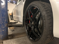 Jantes en alliage forgé concave haute performance 18/19/20/21/22x8.5 9.5 pour voitures allemandes modèle 3, jantes forgées légères, finition brossée foncée