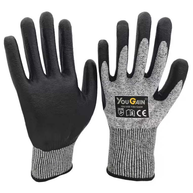 13 Gauge Safety Work Gloves Making Machine Impact Resistant Work Gloves Heavy Duty Working Gloves