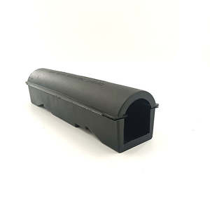 <span class=keywords><strong>Maison</strong></span> Boîte de piège à rats Station d'appâts pour rongeurs en plastique Piège à souris Boîte d'appâts réutilisable pour rongeurs Pièges à souris en plastique ABS noir <span class=keywords><strong>Répulsif</strong></span> pour souris - Product Image 5