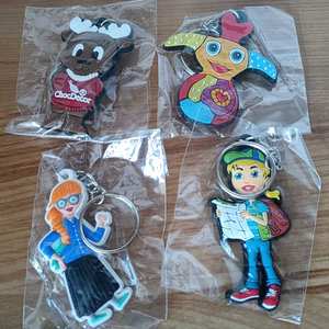 Porte-clés en PVC, fabrication professionnelle, porte-clés personnalisés, porte-clés en caoutchouc PVC souple 2D 3D, porte-clés PVC personnalisé à une ou deux faces - Product Image 5