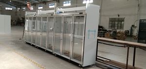 Réfrigérateur commercial vertical à <span class=keywords><strong>3</strong></span> <span class=keywords><strong>portes</strong></span>, ustensile, affichage réfrigération - Product Image 5