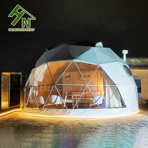 Tiendas de Campaña Tipo Domo de 4m, 5m y 6m para Glamping en el Desierto, Habitaciones de Hotel, Casas Prefabricadas para Cafeterías y <span class=keywords><strong>Cabañas</strong></span> - Product Image 4
