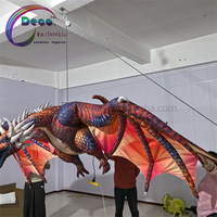 Ailes de dragon gonflables géantes imprimées numériquement en nylon Oxford pour activités intérieures et extérieures, jeu imaginatif, fournitures de fête