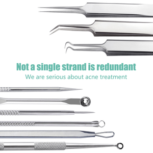 Nhà Máy Bán buôn Chất lượng cao chăm sóc da mụn đầu đen kim 5 cái mụn <span class=keywords><strong>Remover</strong></span> <span class=keywords><strong>Tool</strong></span> Set - Product Image 3
