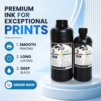 Encres d'impression numérique UV, encre UV DTF, encre pour imprimante à plat UV pour I3200 XP600 5113 DX5 DX6 DX7 G5 G6 etc.