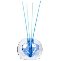 Bouteilles diffuseurs à double paroi en verre borosilicate de 110 ml, design moderne et élégant pour la décoration intérieure