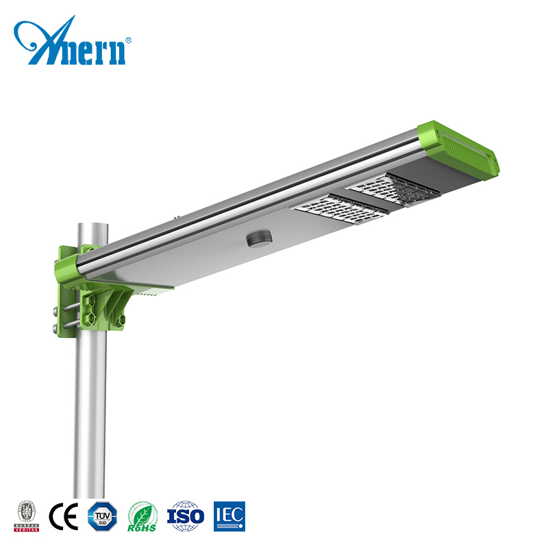 Proyecto Industrial al aire libre 30W LED Solar integrado Luz de calle llevada