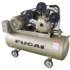 FUCAI compresseur d'air industriel 5.5kw 7.5hp compresseur de aire compresseur à piston 3 cylindres