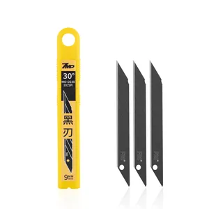 7mo 9mm Universal Utility Knife Cutter Blades Replacement Sharp Durable Flexible Anti Rust Stainless Steel Blade Car Wrap Tools