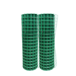 Chống gỉ 1x1 mạ kẽm hàn dây lưới 4 mét Độ dày kim loại gia cầm lưới hàng rào <span class=keywords><strong>PVC</strong></span> tráng hàn dây lưới trong CuộN - Product Image 3