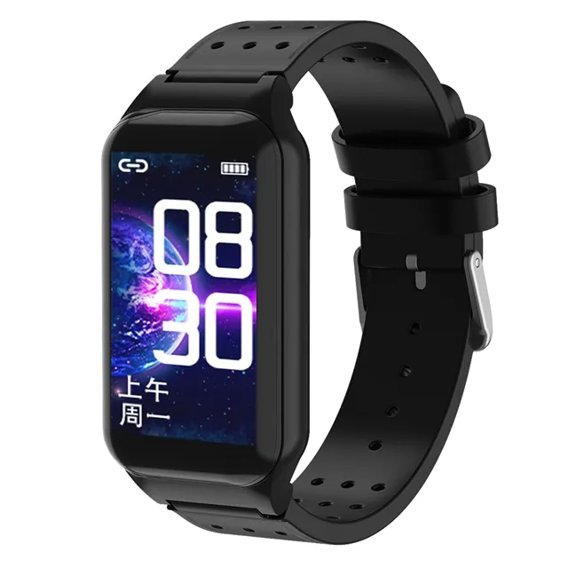 Activity Tracker Bracelet Portable 2 in 1 Smart Watch Bluetooth Wireless TWS Earphones Headphone Earbuds
