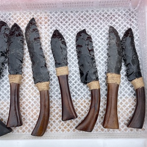 Coltello del Mago <span class=keywords><strong>in</strong></span> Ossidiana Nera, Cristallo Curativo Naturale, Spada di Cristallo per Decorazione, Vendita all'Ingrosso - Product Image 3