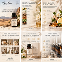 LuxeAura Reines Ätherisches Öl 10ML Natürliche Aromatherapie Pflanzenextrakt Beruhigendes Entspannendes Duftöl Großhandel Großpackung